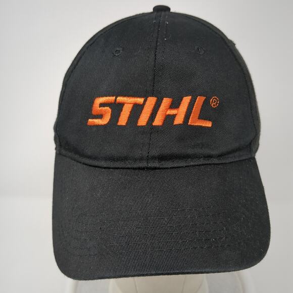 Stihl Outfitters Apparel Snapback Cap Black One Size Adjustable Embroidered - Picture 2 of 10